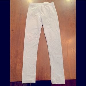 Crewcuts girls leggings sky blue color.